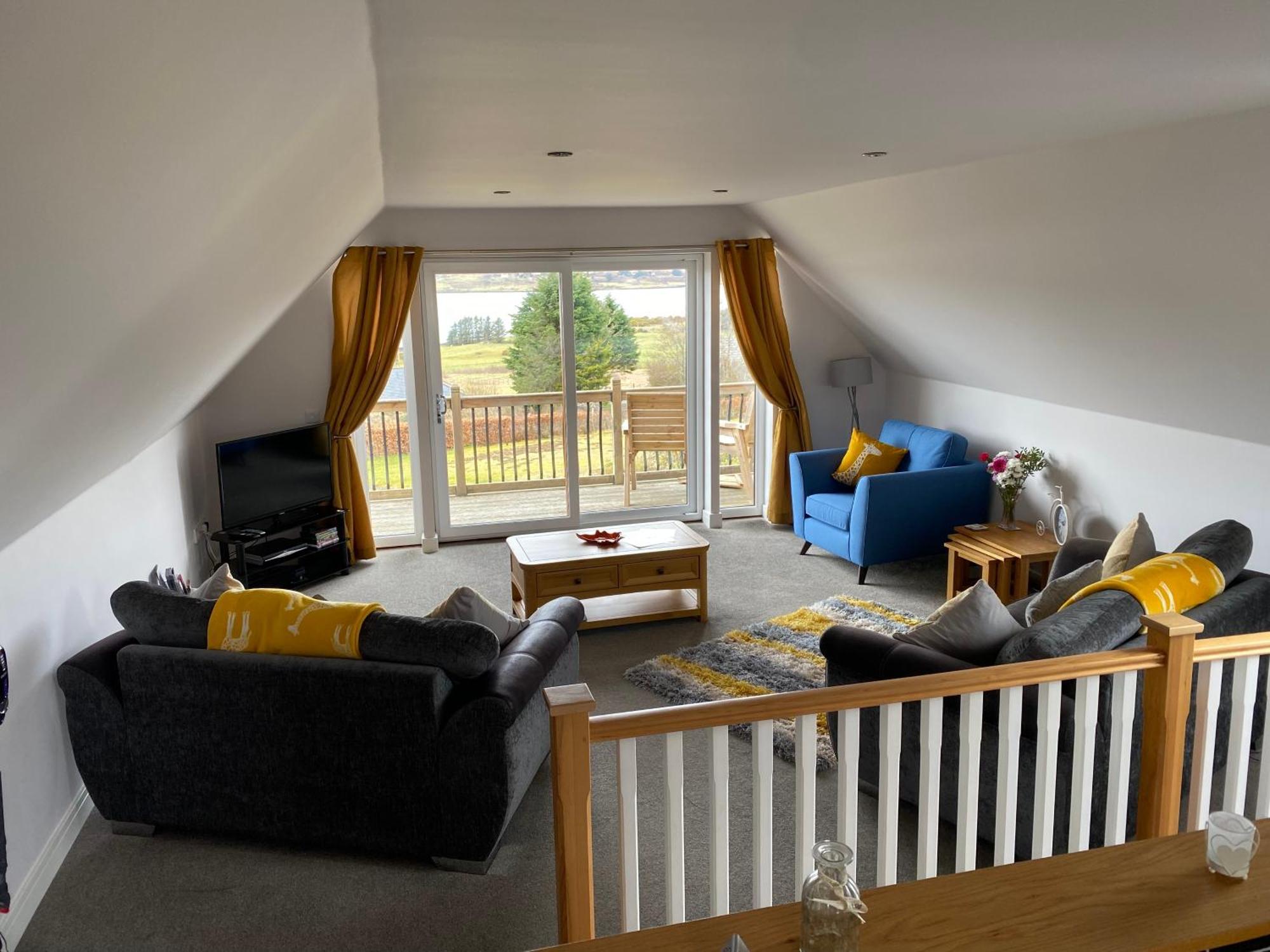 Lochview Chalet Eyre Buitenkant foto